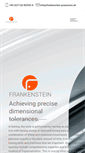 Mobile Screenshot of frankenstein-praezision.de